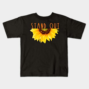 Sunflower Stand out Kids T-Shirt